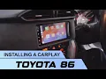 Toyota 86 Android Auto Apple Apple Carplay Head Unit Removal Install 2 Mins Tutorial