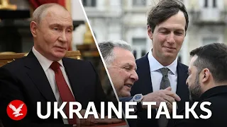 Trump envoys arrive in Kyiv for peace talks after meeting Putin