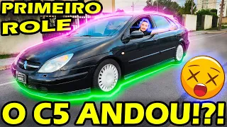PRIMEIRO ROLE COM O CITROEN C5! (VAZOU TUDO!)