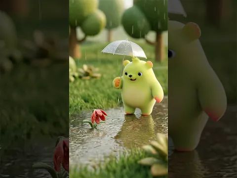 DOORO BEAR | ursodooro |ドーロベア萌芽熊 | Umbrella
