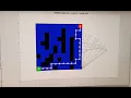 Machine Learning Solving maze with Q learning and neural network for a 2 link planar arm