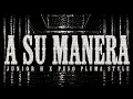 Junior H x Peso Pluma Style - A Su Manera (Lyrics Video)