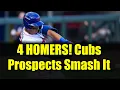 Cubs Minor League Recap Smokies Power Display Noland s Strong Start
