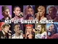 Download Lagu [EXTEND] TOP Famous Singers 2015-2018 In One Song - Live Performance #8