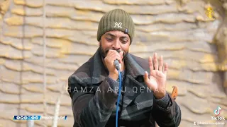 شاهد لأول مرة  مع السلامة يا مسك فايح    خلال لقاء تلفزيوني   حمزة أبو قينص                   دندنها