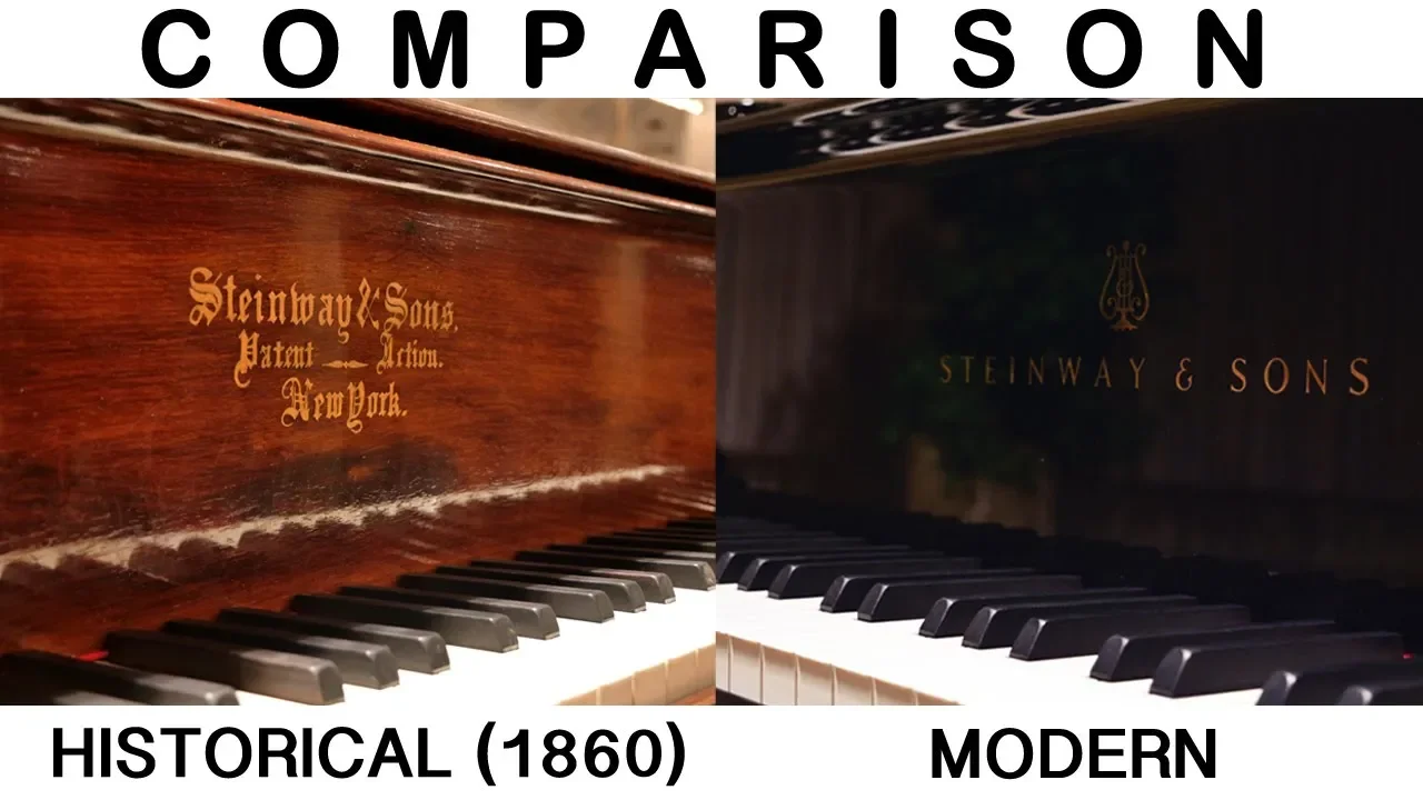 Steinway Flügel | Historisch - Modern | Ein Vergleich von Hardy Rittner