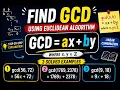 Finding GCD Using Euclidean Algorithm Expressing gcd a b ax by