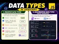 JavaScript Data Types in Tamil Primitive vs Non-Primitive Playwright JavaScript Tutorial