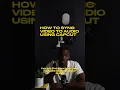 Lagu How to sync your audio and video using CapCut.