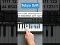 Download Lagu Tokyo Drift - Teriyaki Boys (Fast and Furious) Piano Tutorial