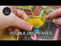 Double Decreases - Knitting Tutorial