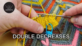Double Decreases - Knitting Tutorial