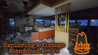 Exploring A Vintage Abandoned Arby s