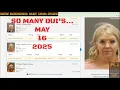 Ada County Idaho Arrests May 16 2025 Sooooo many DUI s