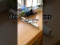 cozy fall desk makeover