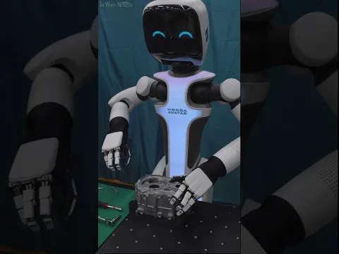 Honda Avatar Robot #automobile #manufacturing #robot #robotics