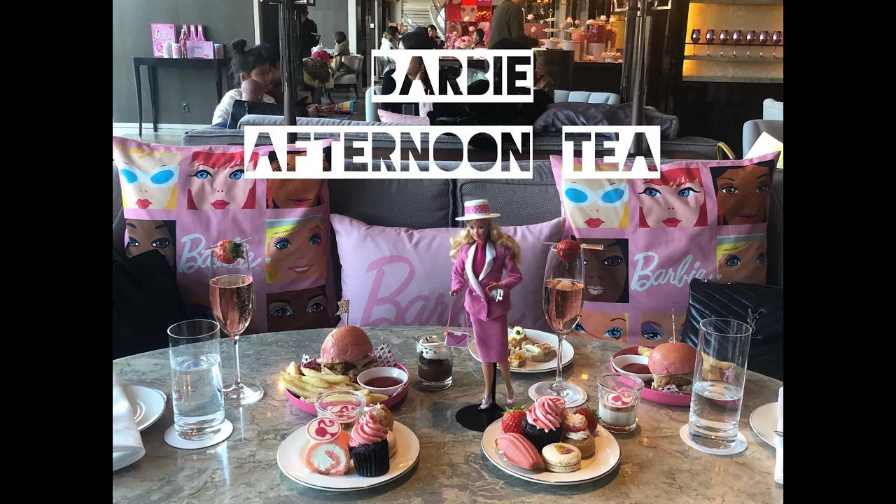 VLOG 14 - Barbie Afternoon Tea at the JW Marriott in Dongdaemun