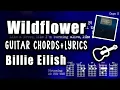 Lagu WILDFLOWER Billie Eilish - Guitar Play Along, Easy Chords/Lyrics