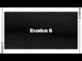 Exodus 6 Bible Reading NIV