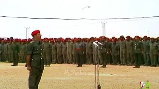 فيديو نادر للسلطان قابوس بمعسكر المرتفعة عام      دندنها