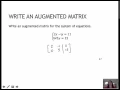 123 Write an Augmented Matrix 6 1