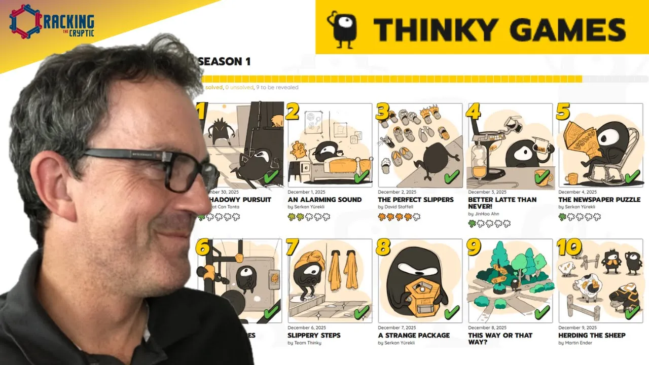 Thinky Games: A New Daily Puzzle You SHOULD Do!