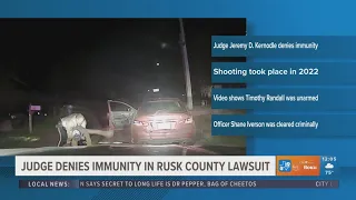 District judge affirms denial of qualified immunity for Rusk County deputy involved in deadly shooti