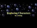 Replacing Characters in A String in Java
