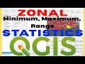 How to Calculate Zonal Statistics in QGIS