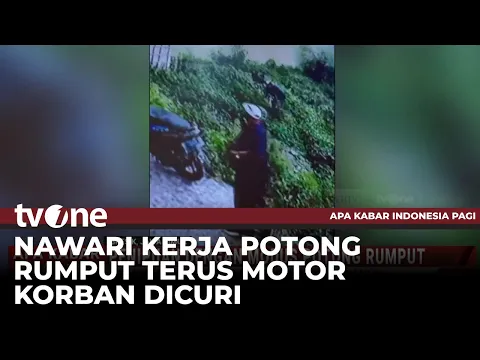 Penipuan Dengan Modus Potong Rumput di Gresik