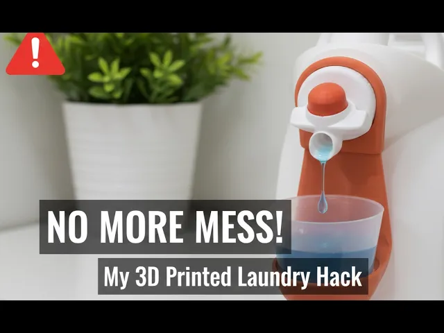 Laundry Detergent Drip Tray  video thumbnail