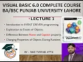 Visual Basic Lecture 3 Intro to Event Driven Programming Events Event Handlers and Properties