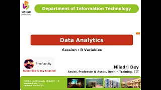 Session - 6 R Variables