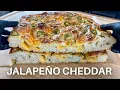Jalapeno Cheddar Focaccia Recipe Quick Easy