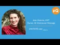practiceQ Success Story Jean Koncos LMT At Vancouver Massage part one