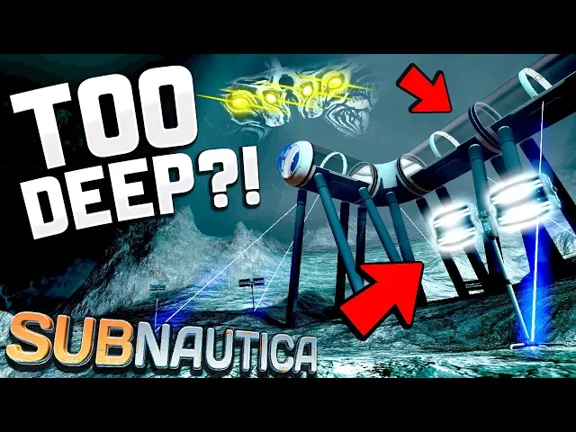 Subnautica - I CAN'T BELIEVE WE DID IT!! Deepest Place in Subnautica is OURS! - Subnautica Gameplay