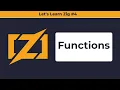 Functions in Zig
