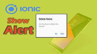 Display Alert Modal in ionic Ionic Firebase Tutorial Part - 8