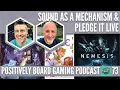 Sound as a Mechanism and Real-Time Crowdfunding