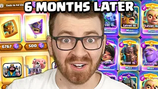 I Played Clash Royale For First Time in 6 Months... HERO MEGA KNIGHT?!
