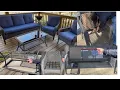 Portage Peak Patio Set Unboxing Assembly Review Backyard Creations from Menards 4 Piece Wicker