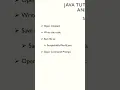 Sample Java Program Execution with Notepad