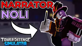 how i got narrator noli on a brand new tds account roblox 