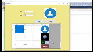 How to insert image into a SQL database using Visual Basic net with Code database Part1 - in vb net
