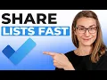 How to Share Lists and Assign Tasks in Microsoft To Do