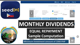 Download SEEDIN Philippines| Sample Dividends Calculation | Equal Repayment | Tagalog-English MP3