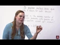 Mean and StDev of a Binomial