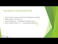 SQL - Calculated fields Parameters