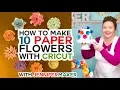 How to Make Paper Flowers in Cricut Design Space -