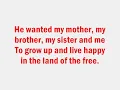 Toby Kieth- Courtesy of The Red White and Blue (Lyrics)